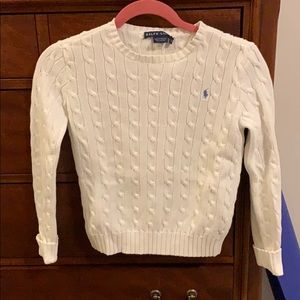 Ralph Lauren cotton cable knit sweater